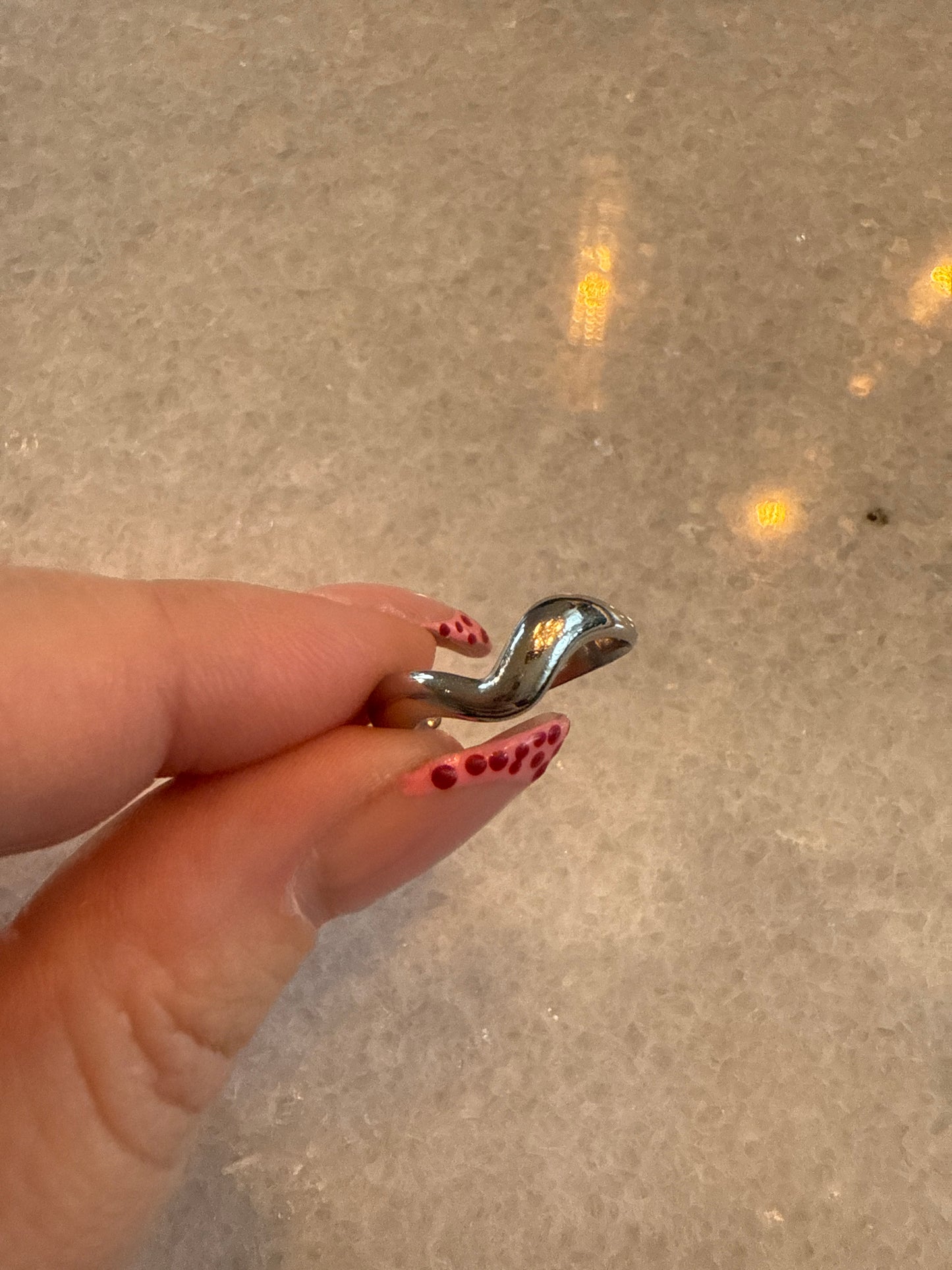 Ring minimalistisch zilver