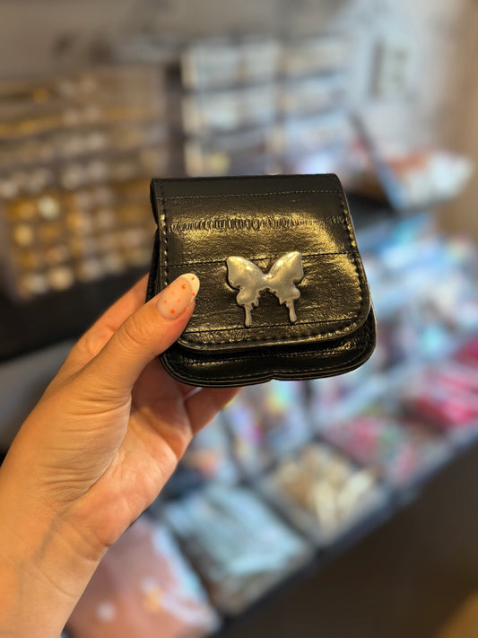 Mini Tasje Zwart butterfly 🦋