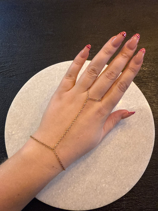 Handchain goud
